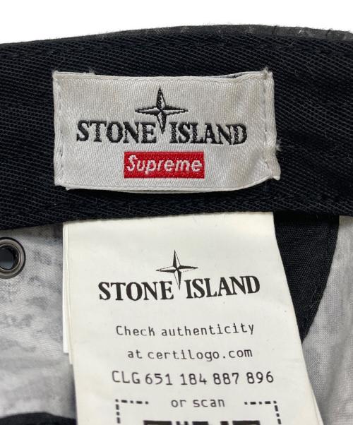 STONE ISLAND（ストーンアイランド）STONE ISLAND (ストーンアイランド) SUPREME (シュプリーム) キャンプキャップ／23AW CAMP CAP グレーの古着・服飾アイテム