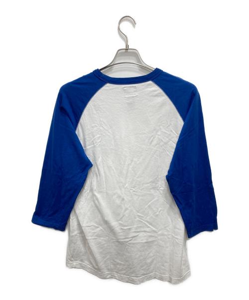 stussy（ステューシー）stussy (ステューシー) ヴィンテージ7分袖カットソー ホワイト サイズ:Lの古着・服飾アイテム