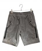 STONE ISLANDストーンアイランド）の古着「バミューダハーフパンツ」｜シルバー