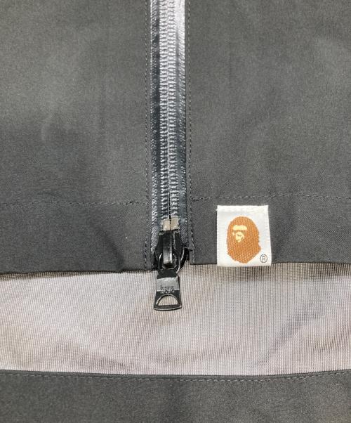 A BATHING APE（ア ベイシング エイプ）A BATHING APE (ア ベイシング エイプ) マウンテンパーカー／GORE-TEX SHARK HOODIE JACKET ブラック サイズ:Ｓの古着・服飾アイテム