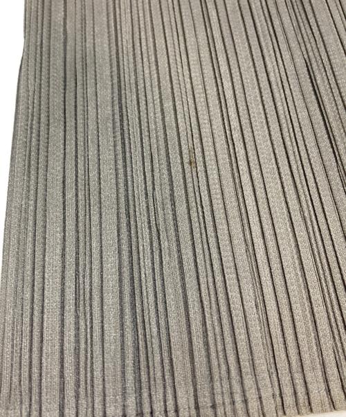 PLEATS PLEASE（プリーツプリーズ）PLEATS PLEASE (プリーツプリーズ) プリーツカットソー グレー サイズ:3の古着・服飾アイテム