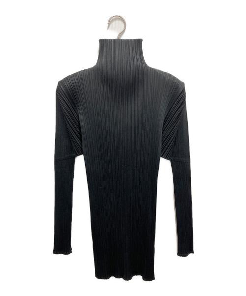 PLEATS PLEASE（プリーツプリーズ）PLEATS PLEASE (プリーツプリーズ) プリーツカットソー ブラック サイズ:3の古着・服飾アイテム