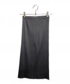 PLEATS PLEASEプリーツプリーズ）の古着「プリーツスカート」｜グレー