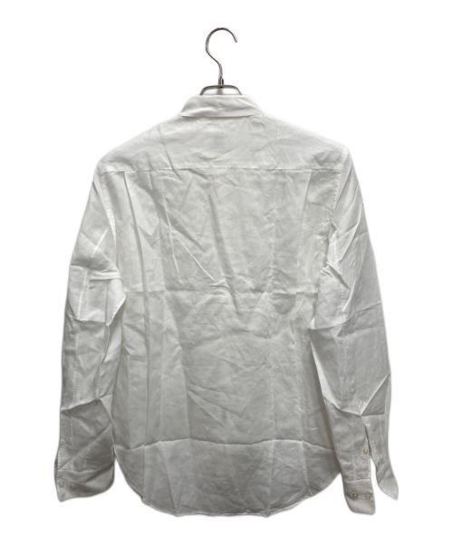 JIL SANDER（ジルサンダー）JIL SANDER (ジルサンダー) ラミードレスシャツ ホワイト サイズ:40の古着・服飾アイテム
