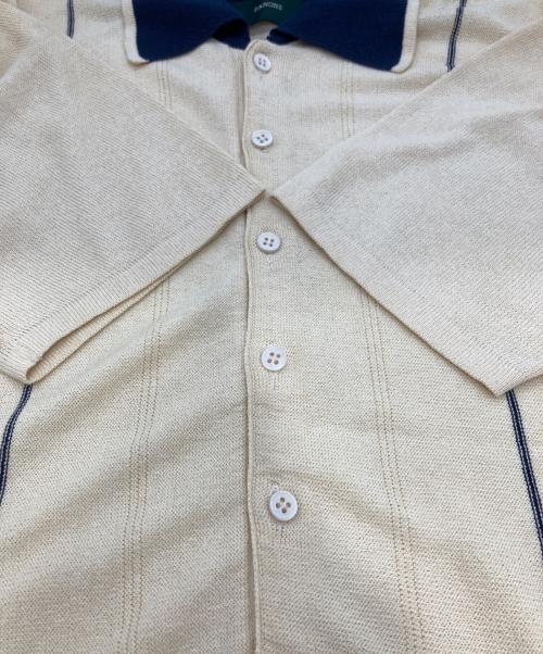 Zanone（ザノーネ）Zanone (ザノーネ) ヴィンテージサマーニットシャツ ベージュ サイズ:48の古着・服飾アイテム