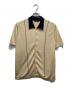 Zanone（ザノーネ）の古着「ヴィンテージサマーニットシャツ」｜ベージュ