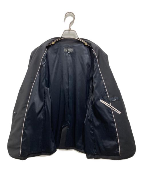 INDIVI（インディヴィ）INDIVI (インディヴィ) セットアップスーツ ブラック サイズ:ジャケット46　パンツ44の古着・服飾アイテム