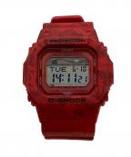 CASIOカシオ）の古着「デジアナウォッチ」｜レッド