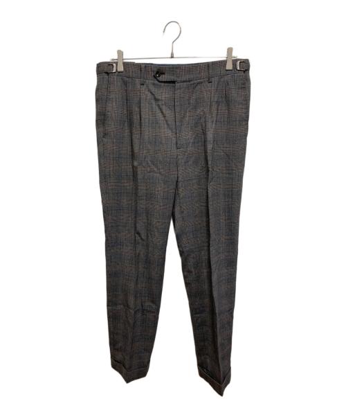 THE SUIT COMPANY（ザ・スーツカンパニー）THE SUIT COMPANY (ザ・スーツカンパニー) 3釦段返りシングルスーツ 2タック ブラウン サイズ:A7の古着・服飾アイテム