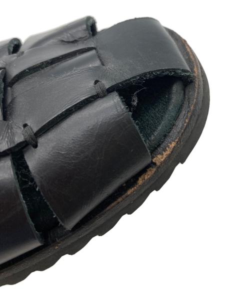 PARABOOT（パラブーツ）PARABOOT (パラブーツ) グルカサンダル／Pacific ブラック サイズ:42の古着・服飾アイテム