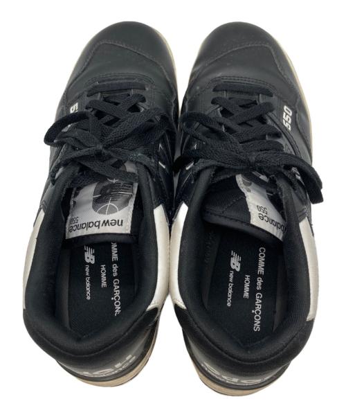 NEW BALANCE（ニューバランス）NEW BALANCE (ニューバランス) COMME des GARCONS HOMME (コムデギャルソン オム) ローカットスニーカー ブラック サイズ:28の古着・服飾アイテム