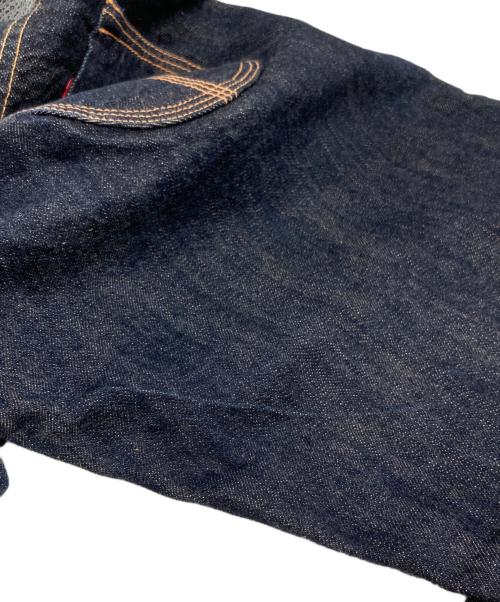 YAMANE（ヤマネ）YAMANE (ヤマネ) 金太郎刺繍デニムパンツ インディゴ サイズ:W35 L33の古着・服飾アイテム