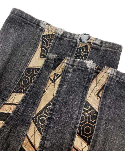 JUVENILE DELINQUENT（ジュベナイル デリンクエント）JUVENILE DELINQUENT (ジュベナイル デリンクエント) 西陣織デニムパンツ インディゴ サイズ:W34の古着・服飾アイテム