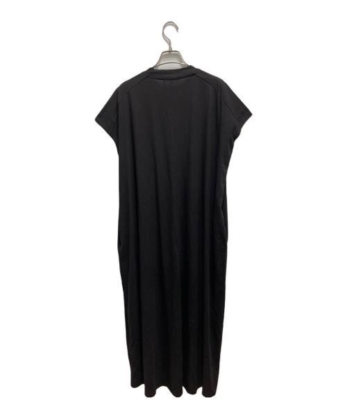 SLOW23区（スローニジュウサンク）SLOW23区 (スローニジュウサンク) ノースリーブワンピース ブラック サイズ:38 未使用品の古着・服飾アイテム