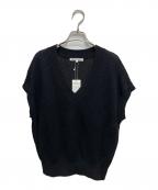 23区ニジュウサンク）の古着「サマーニット」｜ブラック