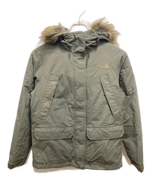 THE NORTH FACE（ザ ノース フェイス）THE NORTH FACE (ザ ノース フェイス) グレーストリクライメイトダウンパーカー カーキ サイズ:Sの古着・服飾アイテム