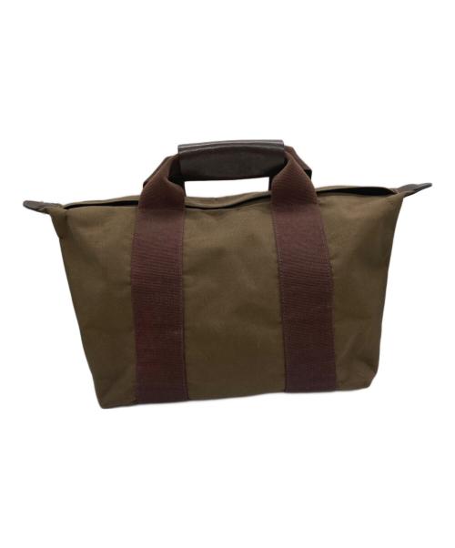 Herve Chapelier（エルベシャプリエ）Herve Chapelier (エルベシャプリエ) ハンドバッグ ブラウンの古着・服飾アイテム