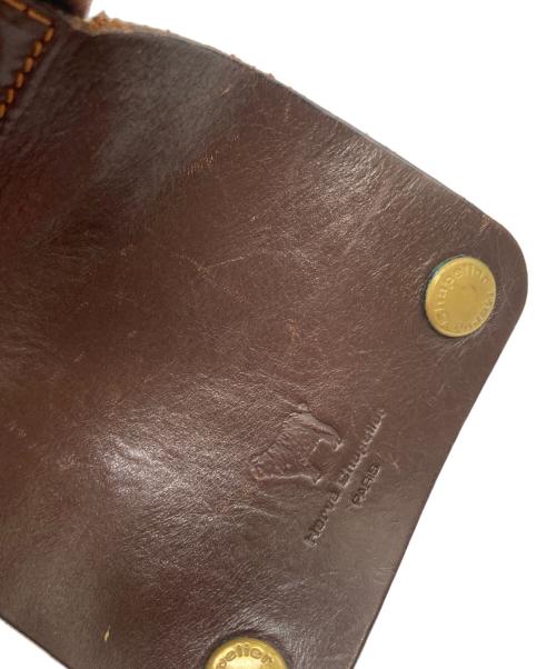 Herve Chapelier（エルベシャプリエ）Herve Chapelier (エルベシャプリエ) ハンドバッグ ブラウンの古着・服飾アイテム