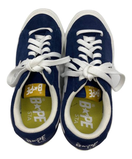 A BATHING APE（ア ベイシング エイプ）A BATHING APE (ア ベイシング エイプ) MAD STA＃1 ブルー サイズ:26の古着・服飾アイテム