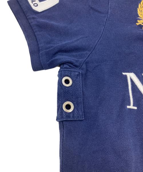 POLO RALPH LAUREN（ポロ・ラルフローレン）POLO RALPH LAUREN (ポロ・ラルフローレン) ビッグポニー NEWYORK 5 ポロシャツ ネイビー サイズ:Mの古着・服飾アイテム