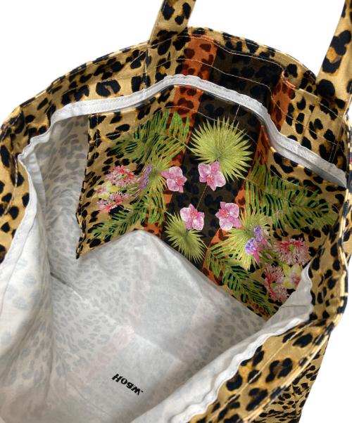 Hoaw（ハァウ）Hoaw (ハァウ) Whim Gazette (ウィムガゼット) Sampoコラボアイテム トートバッグ ブラウン サイズ:F 未使用品の古着・服飾アイテム