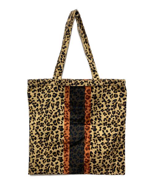 Hoaw（ハァウ）Hoaw (ハァウ) Whim Gazette (ウィムガゼット) Sampoコラボアイテム トートバッグ ブラウン サイズ:F 未使用品の古着・服飾アイテム