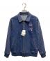 Mademoiselle NON NON（マドモアゼルノンノン）の古着「デニムジップジャケット」｜ネイビー