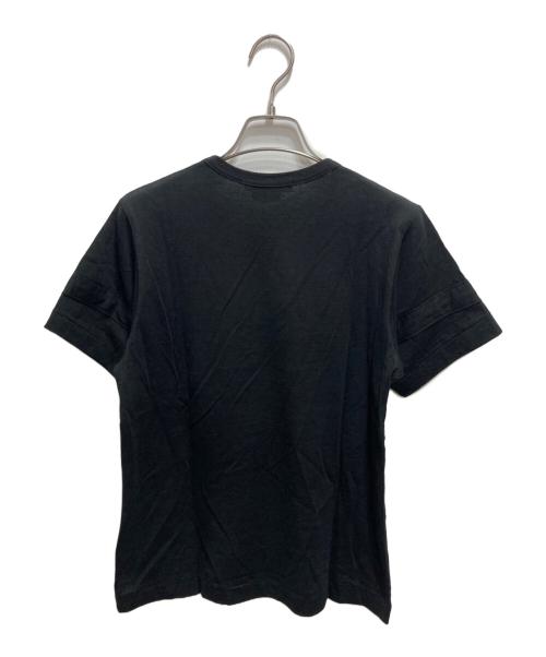 COMME des GARCONS（コムデギャルソン）COMME des GARCONS (コムデギャルソン) メッセージロゴTシャツ ブラック サイズ:Mの古着・服飾アイテム