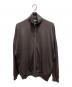 AURALEE（オーラリー）の古着「SUPER HIGH GAUGE SWEAT ZIP BLOUSON／スーパー ハイゲージ ジップアップ スウェットシャツ」｜ブラウン