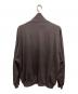 AURALEE (オーラリー) SUPER HIGH GAUGE SWEAT ZIP BLOUSON／スーパー ハイゲージ ジップアップ スウェットシャツ ブラウン サイズ:XL：18000円