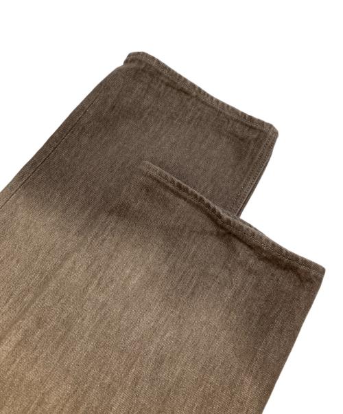 AURALEE（オーラリー）AURALEE (オーラリー) HARD TWIST BROWN DENIM 5P パンツ ブラウン サイズ:W32の古着・服飾アイテム