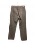 AURALEE (オーラリー) HARD TWIST BROWN DENIM 5P パンツ ブラウン サイズ:W32：19000円