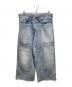 SUGARHILL（シュガーヒル）の古着「FADED MODERN DENIM WESTERN WIDE TROUSERS」｜インディゴ
