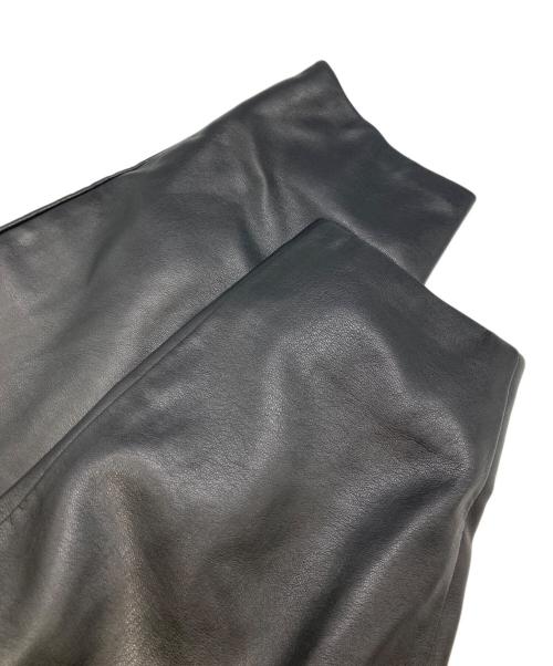 CLANE（クラネ）CLANE (クラネ) “EGG FAKE LEATHER JACKET” エッグフェイクレザージャケット ブラック サイズ:1の古着・服飾アイテム