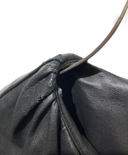 CLANE（クラネ）CLANE (クラネ) “EGG FAKE LEATHER JACKET” エッグフェイクレザージャケット ブラック サイズ:1の古着・服飾アイテム