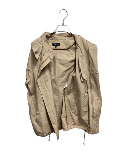 A.P.C.（アーペーセー）A.P.C. (アーペーセー) マウンテンパーカー ブラウン サイズ:34の古着・服飾アイテム