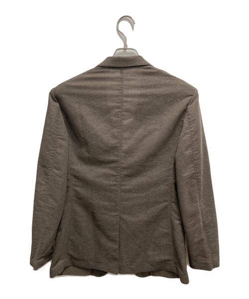 五大陸（ゴタイリク）五大陸 (ゴタイリク) セットアップスーツ/テクノ カラミ ストレッチ セットアップジャケット ブラウン サイズ:Mの古着・服飾アイテム