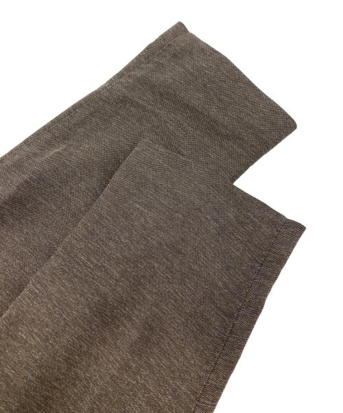 五大陸（ゴタイリク）五大陸 (ゴタイリク) セットアップスーツ/テクノ カラミ ストレッチ セットアップジャケット ブラウン サイズ:Mの古着・服飾アイテム