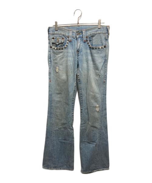 TRUE RELIGION（トゥルー レリジョン）TRUE RELIGION (トゥルー レリジョン) フレアデニムパンツ インディゴ サイズ:W29の古着・服飾アイテム