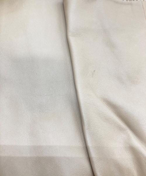 allureville（アルアバイル）allureville (アルアバイル) ラムレザージャケット ブラウン サイズ:1の古着・服飾アイテム