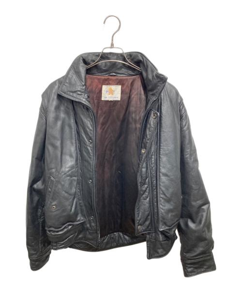 Golden Bear（ゴールデンベア）Golden Bear (ゴールデンベア) レザージャケット ブラック サイズ:46の古着・服飾アイテム