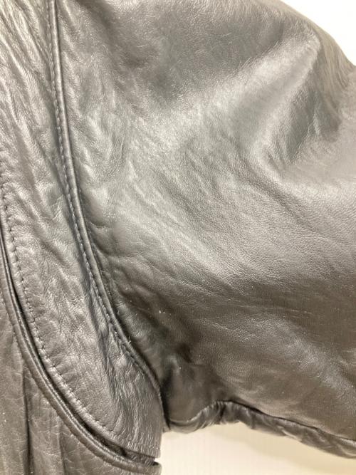 Golden Bear（ゴールデンベア）Golden Bear (ゴールデンベア) レザージャケット ブラック サイズ:46の古着・服飾アイテム