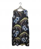 45rpm45アールピーエム）の古着「ボタニカル染ワンピース」｜グレー