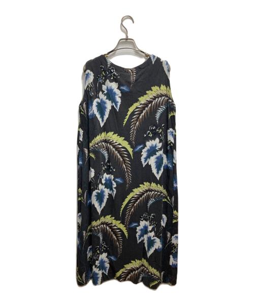 45rpm（45アールピーエム）45rpm (45アールピーエム) ボタニカル染ワンピース グレー サイズ:3の古着・服飾アイテム