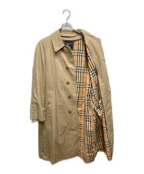 Burberry's（バーバリー）Burberry's (バーバリーズ) 裏ノヴァステンカラーコート ネイビー サイズ:170の古着・服飾アイテム