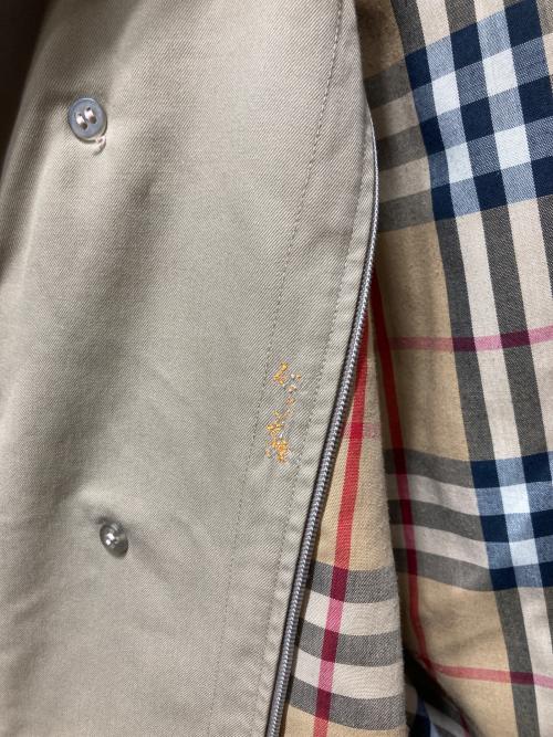 Burberry's（バーバリー）Burberry's (バーバリーズ) 裏ノヴァステンカラーコート ネイビー サイズ:170の古着・服飾アイテム