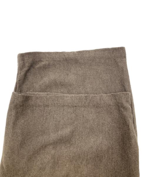 Curensology（カレンソロジー）Curensology (カレンソロジー) トップボタンリネカーディガン ブラウン サイズ:FREEの古着・服飾アイテム