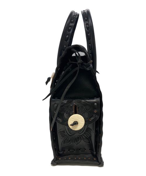 Carving Tribes（カービングトライブス）Carving Tribes (カービングトライブス) マエストラ/レザーバッグ ブラックの古着・服飾アイテム