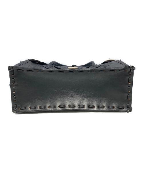 Carving Tribes（カービングトライブス）Carving Tribes (カービングトライブス) マエストラ/レザーバッグ ブラックの古着・服飾アイテム