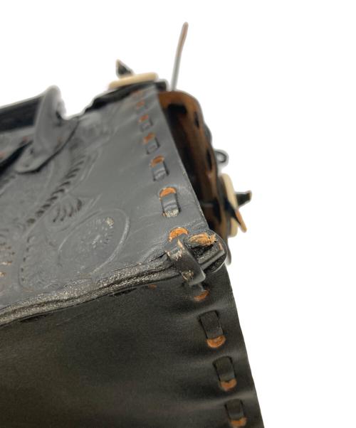 Carving Tribes（カービングトライブス）Carving Tribes (カービングトライブス) マエストラ/レザーバッグ ブラックの古着・服飾アイテム